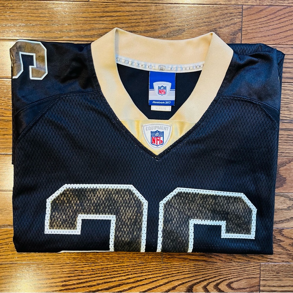 Reebok NFL Equipment Jersey – New Orleans Saints #26 Deuce McAllister